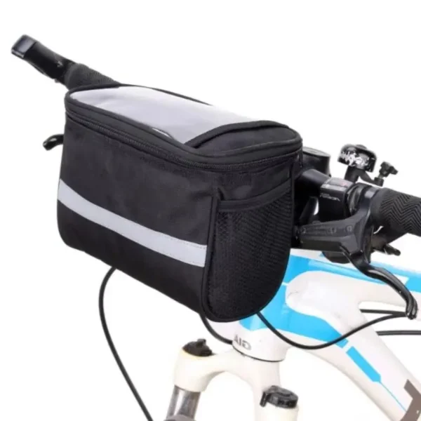 Bicycle Front Handlebar Bag, Outdoor Cycling, Phone Mount Bags, Skateboard Front Bag, Bicycle Riding Bag